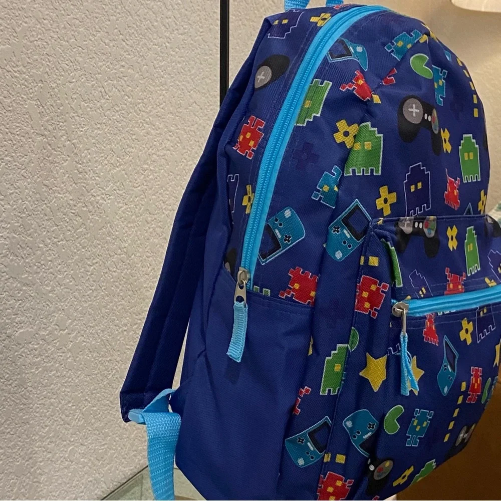 Gaming Print Backpack - NWOT - child’s